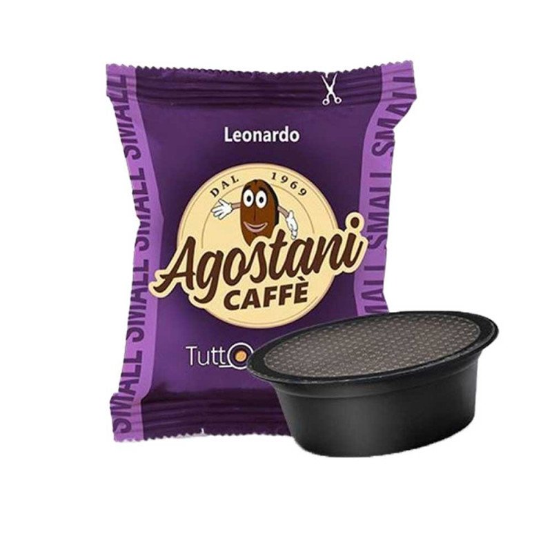 Agostani caffe - Leonardo a modo mio, 100τμχ