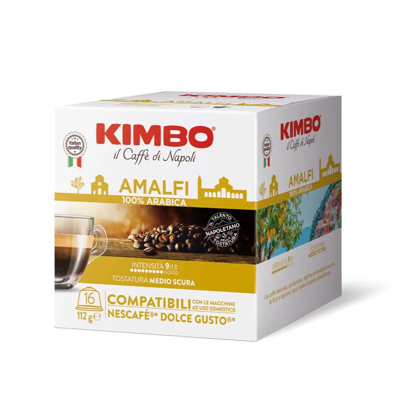 Kimbo - Amalfi, 16x Dolce Gusto συμβατές κάψουλες