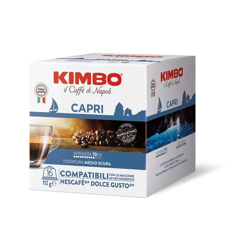 Kimbo - Capri, 16x Dolce Gusto συμβατές κάψουλες