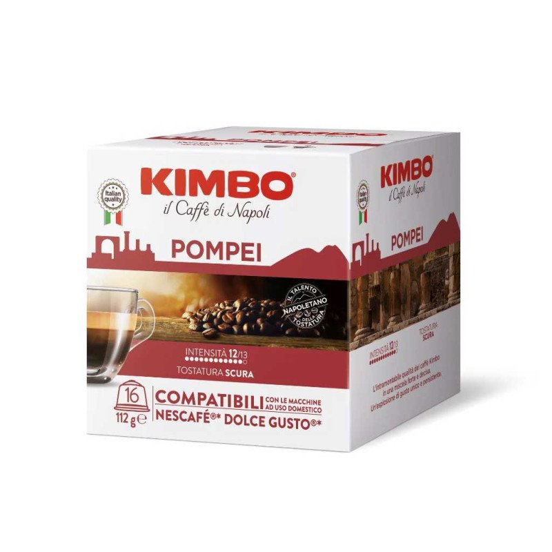 Kimbo - Pompei, 16x Dolce Gusto συμβατές κάψουλες