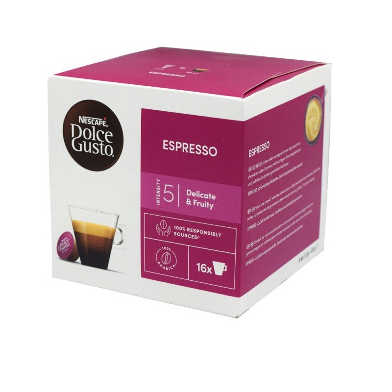 Nescafe - Espresso Delicate & Fruity ,16x Dolce Gusto συμβατές κάψουλες