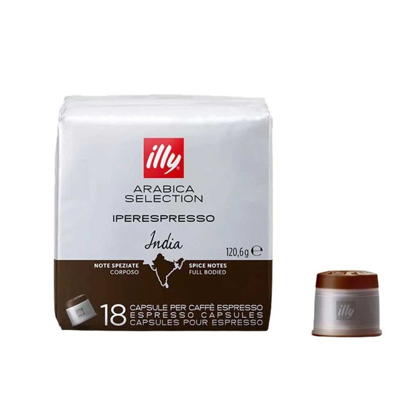 illy - India Monoarabica, 18x iperespresso κάψουλες