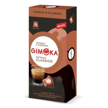 Gimoka - classico, 10x nespresso συμβατές 