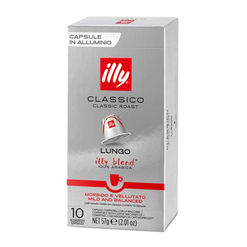 illy - Lungo, 10x nespresso συμβατές