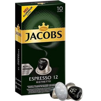 Jacobs - Ristretto, 10x nespresso συμβατές κάψουλες