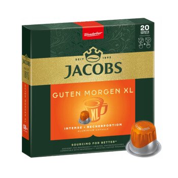 Jacobs - Guten morgen XL, 20x nespresso συμβατές κάψουλες