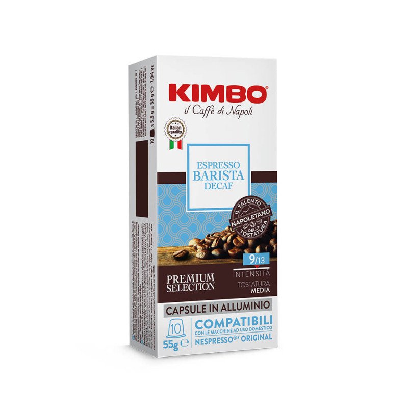 Kimbo - Decaf, 10x nespresso συμβατές