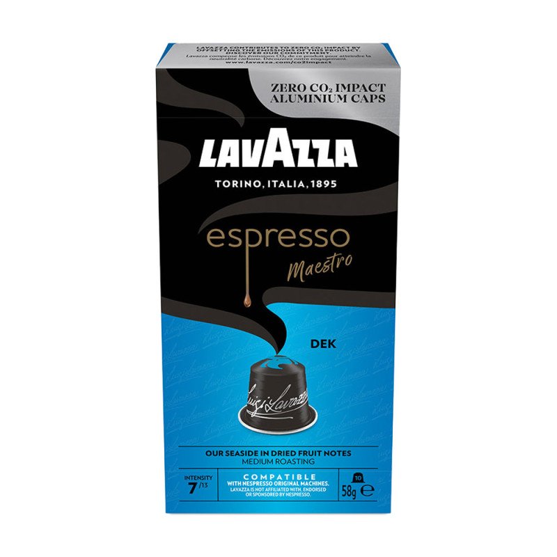 Lavazza Maestro - Dek, 10x nespresso συμβατές