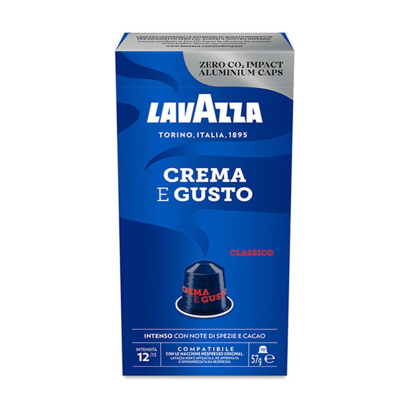 Lavazza - Crema gusto classico, 10x nespresso συμβατές