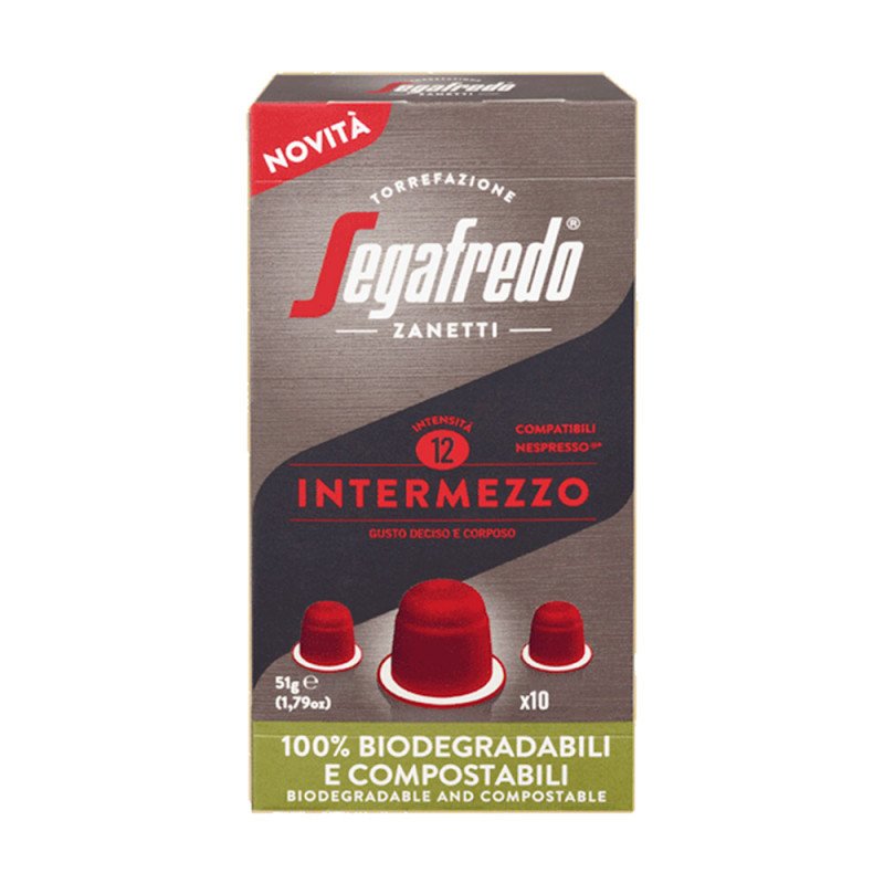 Segafredo - Intermezzo, 10x nespresso συμβατές