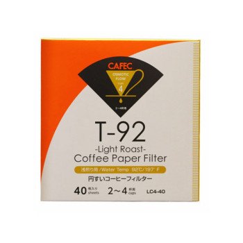 Φίλτρο καφέ - Light Roast Coffee Paper Filter cup4 /40sheets	