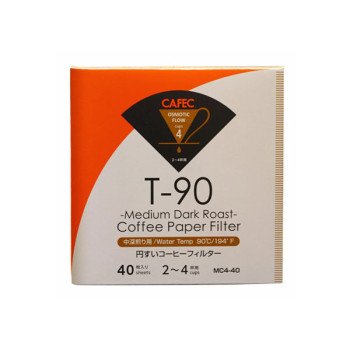 Φίλτρο καφέ - Medium-dark Roast Coffee Paper Filter cup4 /40sheets	