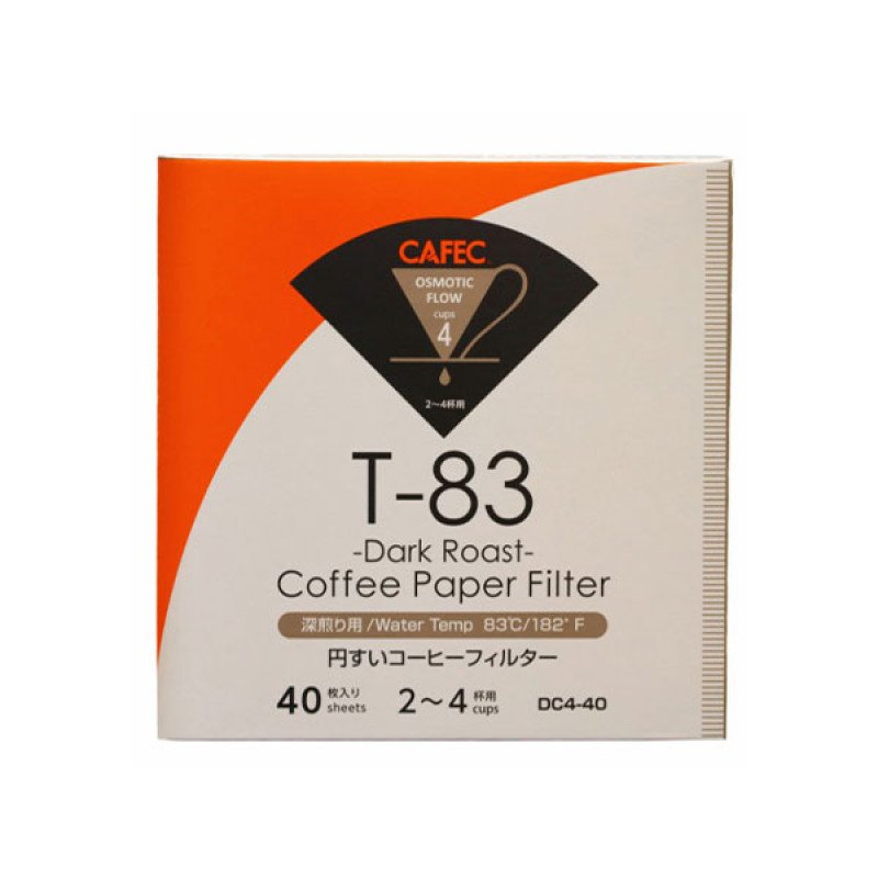 Φίλτρο καφέ - Dark Roast Coffee Paper Filter cup4 /40sheets	