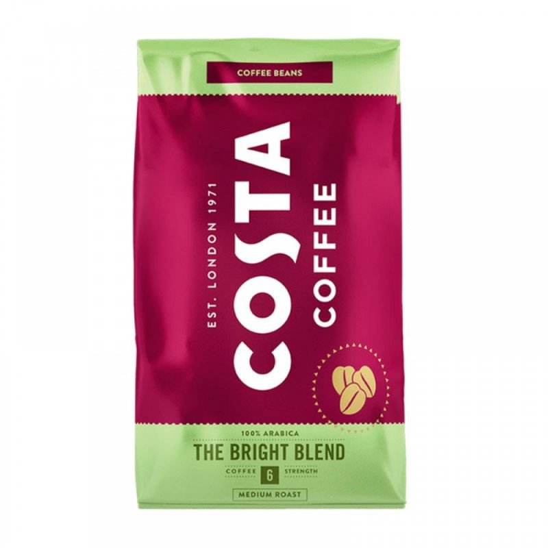 Costa Coffee - Bright Roast, 1000g σε κόκκους