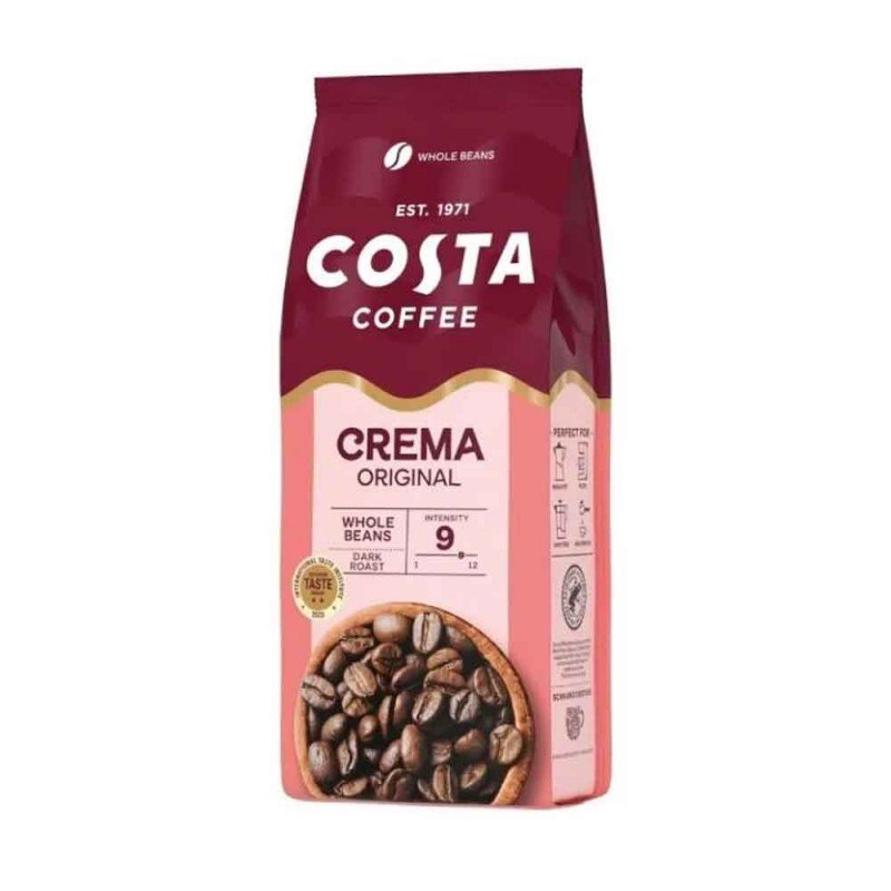 Costa Coffee - Crema original 9/12 1kg beans 