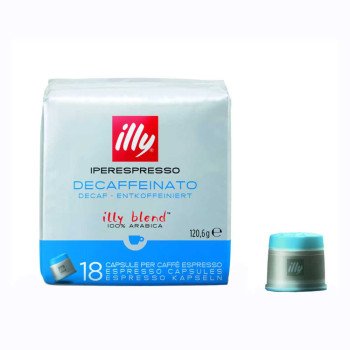 illy - Decaffeinated, 18x iperespresso κάψουλες