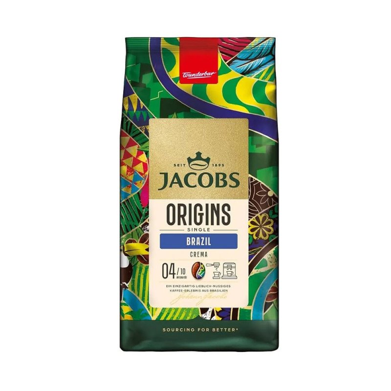 Jacobs - Origins Brazil, 1000g σε κόκκους