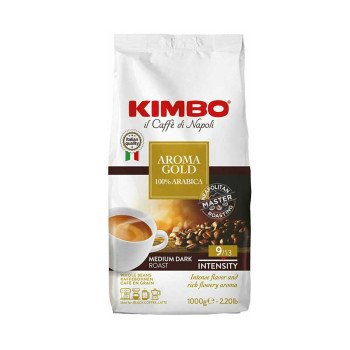 Kimbo - Aroma Gold 100% Arabica, 1000gr σε κόκκους