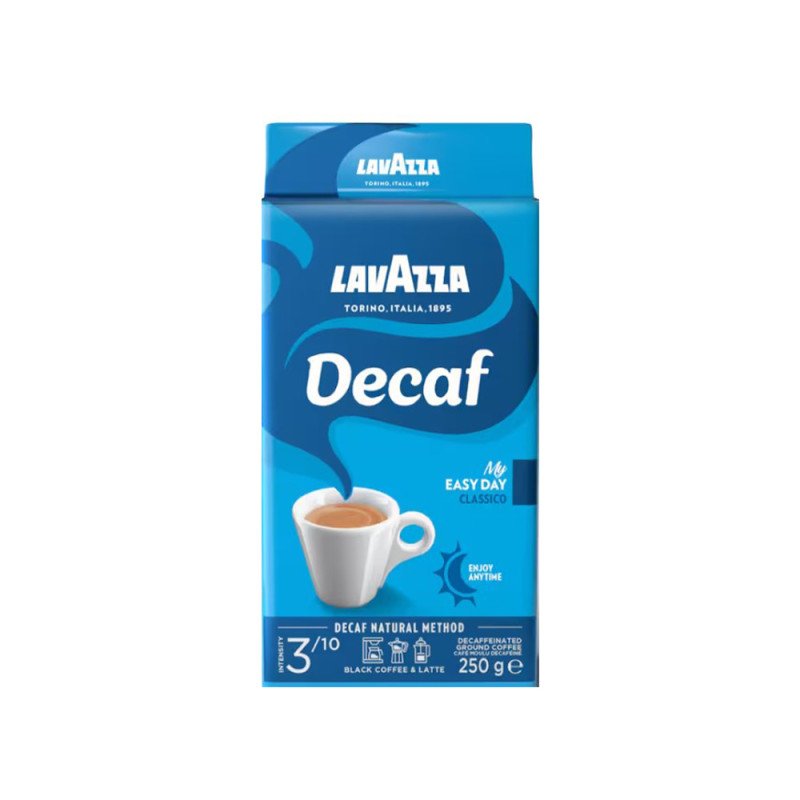 Lavazza - Decaffeinato, 250g αλεσμένος