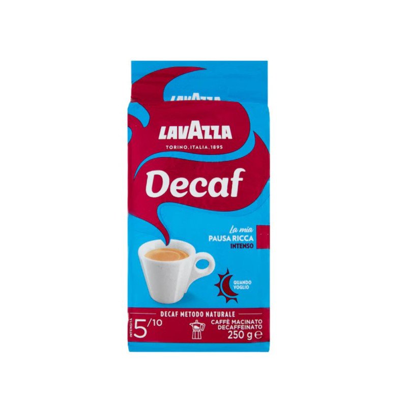 Lavazza - Dek Intenso 250g, αλεσμένος
