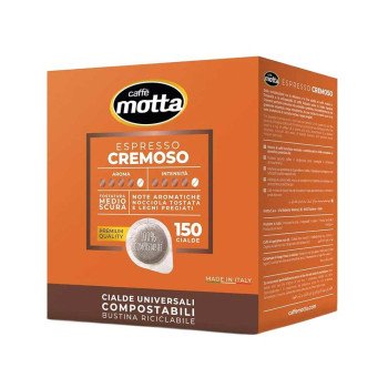 Motta - Cialde Cremoso, 150τμχ ταμπλέτες καφέ