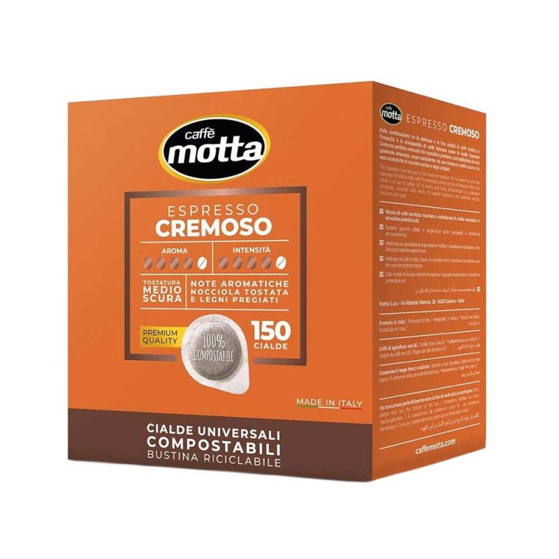 Motta - Cialde Cremoso, 150τμχ ταμπλέτες καφέ