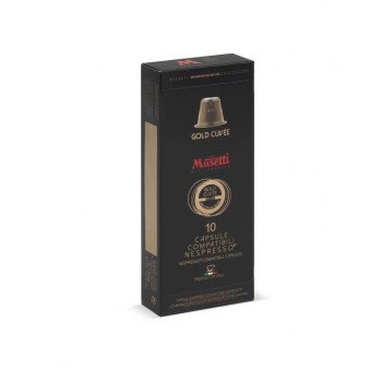 Musetti - Gold Cuvee, nespresso συμβατές κάψουλες καφέ, 10τμχ