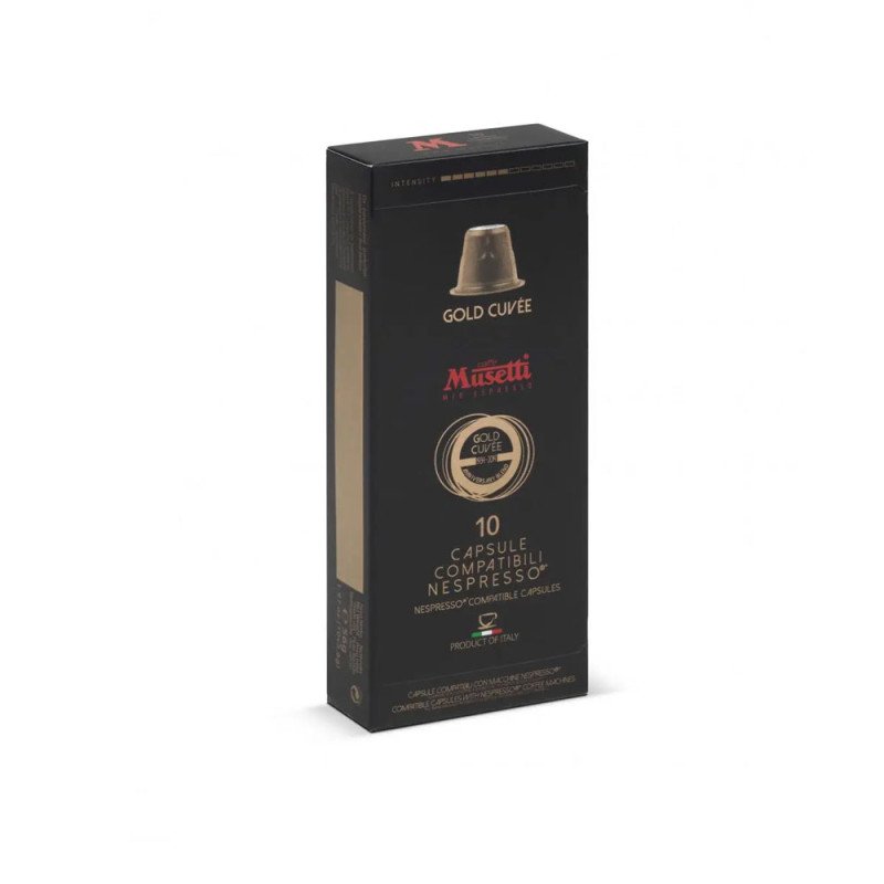 Musetti - Gold Cuvee, nespresso συμβατές κάψουλες καφέ, 10τμχ