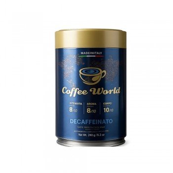 Coffee World - Decaffeinato, 250gr κοκκους