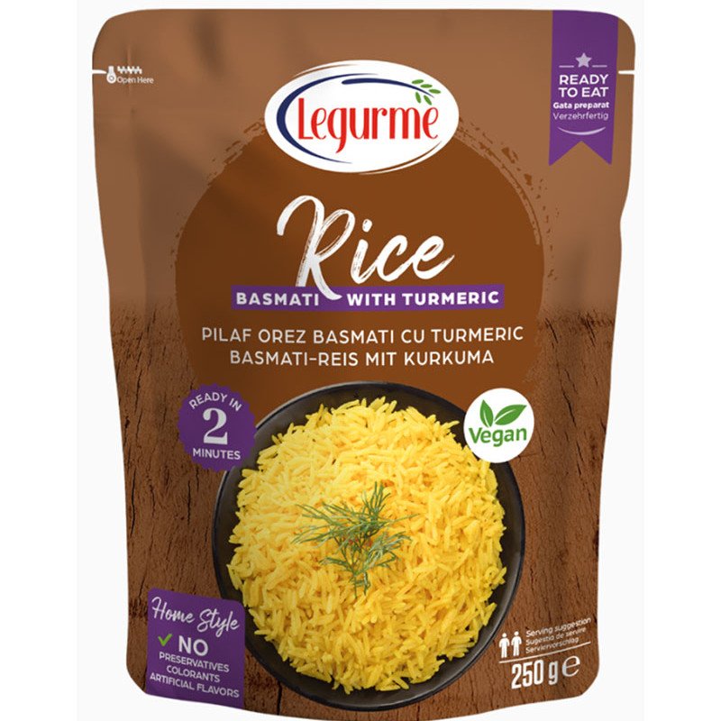 Le Gurme - Ρύζι μπασμάτι με κουρκουμά, 250g	