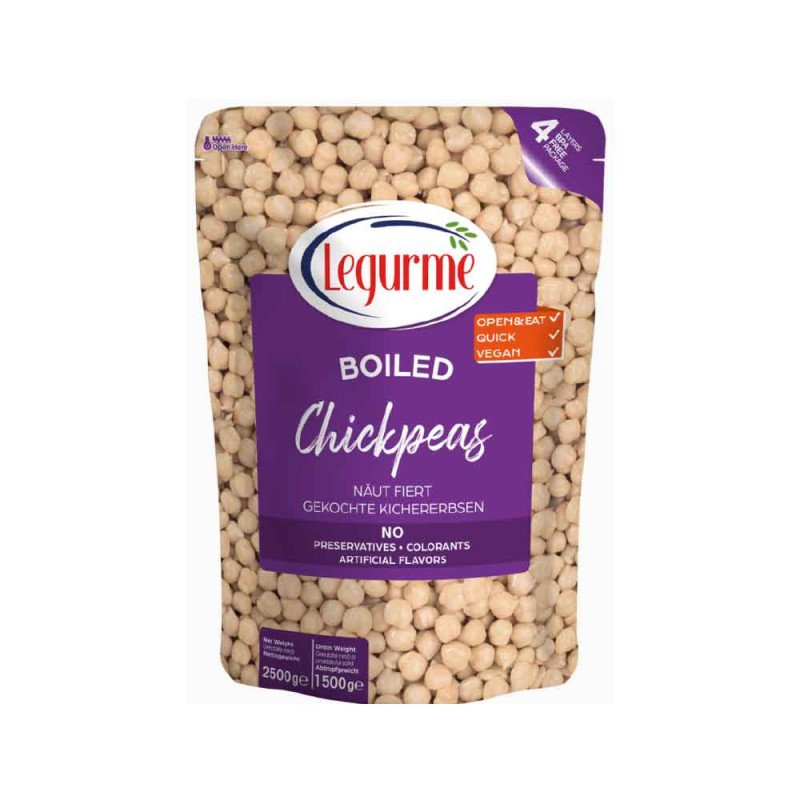 Le Gurme – Βρασμένα ρεβίθια, 2500g	