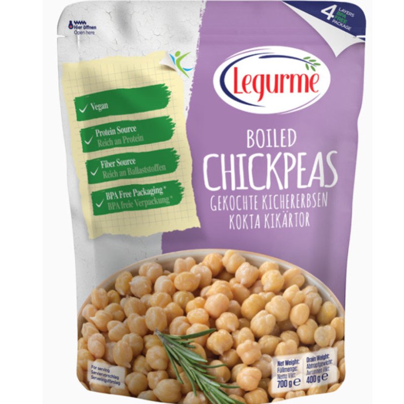 Le Gurme – Βρασμένα ρεβίθια, 700g	