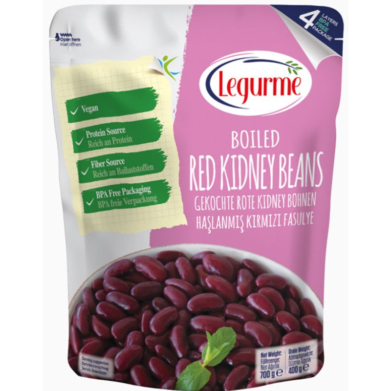 Le Gurme – Βρασμένα κόκκινα φασόλια, 700g	