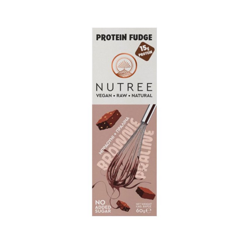 Nutree - Brownie Πραλίνα, 12 τεμάχια 60g