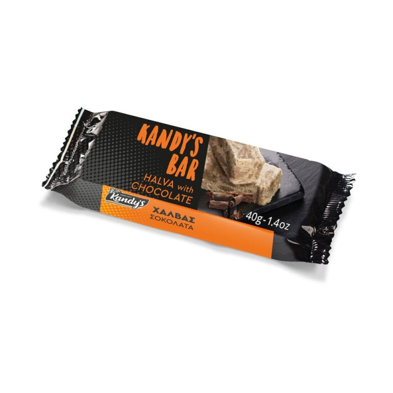 Kandy's bar - Μπάρα χαλβάς σοκολάτα, 40gr