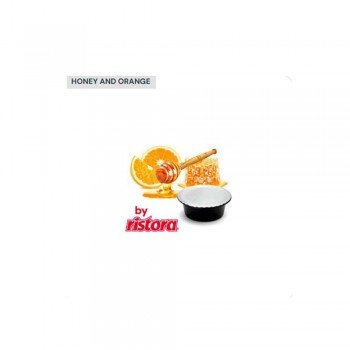 Agostani caffe - Chamomile tea, honey and orange capsules compatible with Lavazza A Modo Mio System 16pcs