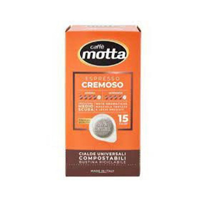 Motta - Cialde Cremoso, 15τμχ ταμπλέτες καφέ