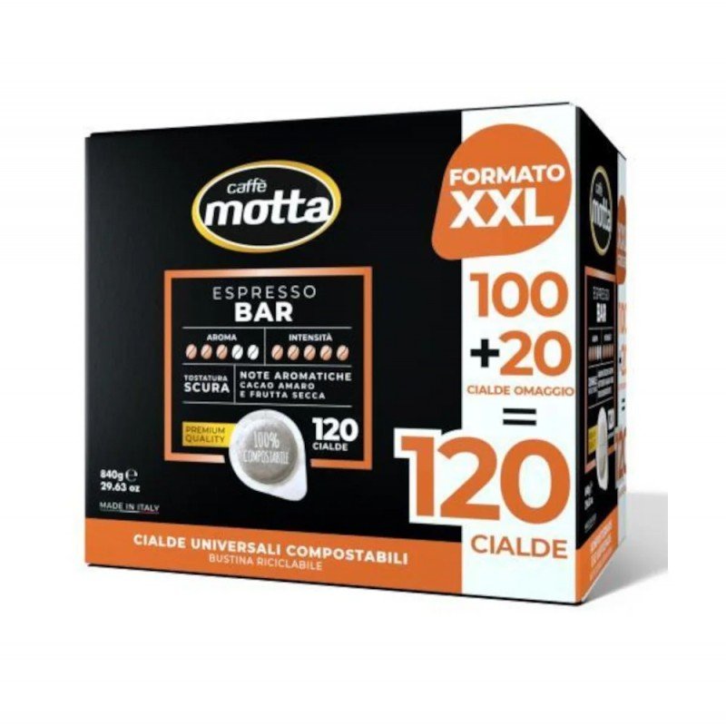 Motta - Espresso Bar, 120 χάρτινες ταμπλέτες καφέ