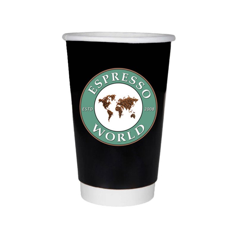 Χάρτινο διπλότοιχο ποτήρι χωρίς καπάκι 16οz, 1000x