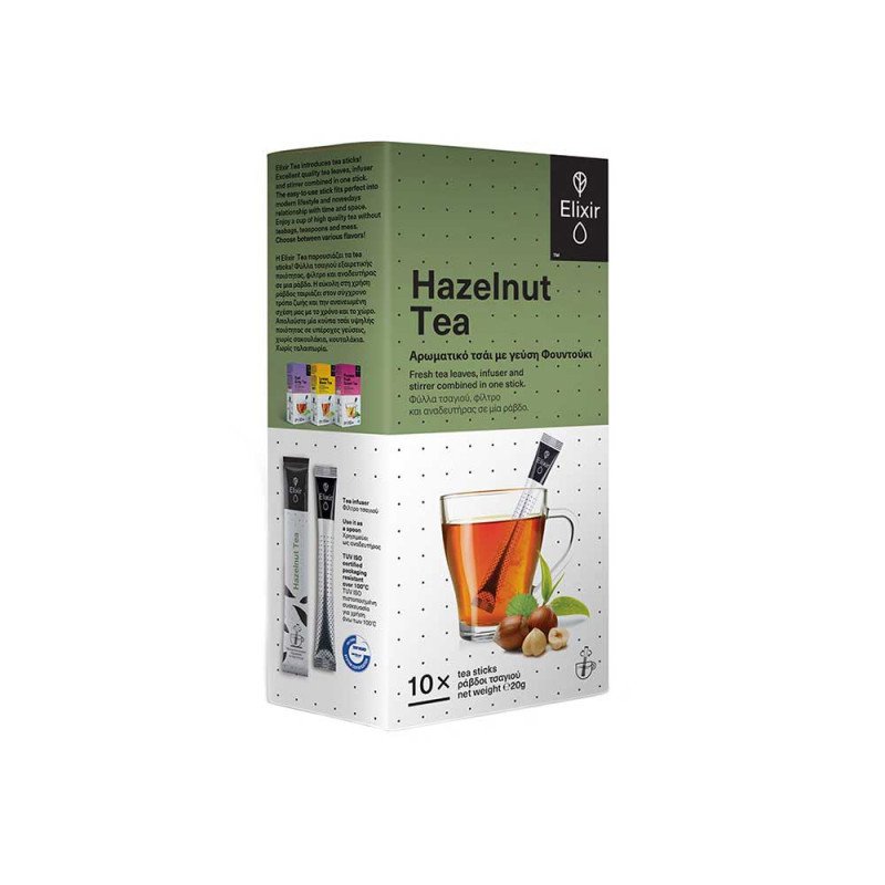 Elixir - Hazelnut Tea 10 ράβδοι τσαγιού