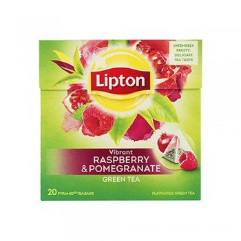 Lipton - Green Raspberry & Pomegranate, 20τμχ