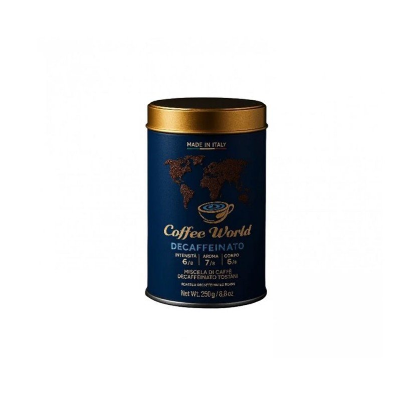 Coffee World - Decaffeinato, 250gr κοκκους