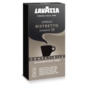 Lavazza - Ristretto, 10x nespresso συμβατές κάψουλες