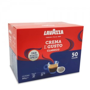 Lavazza - Crema e Gusto, 50x χάρτινες ταμπλέτες