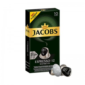 Jacobs - Ristretto, 10x nespresso συμβατές κάψουλες