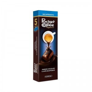 Ferrero Pocket Coffee Decaffeinato, 5 τμχ