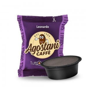 Agostani caffe - Leonardo a modo mio, 100τμχ