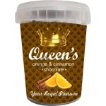 Σοκολάτα Queen's -  Orange & Cinnamon, 330g 
