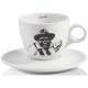 Lucaffe - Cappuccino Cup with Saucer Mr. Exclusive